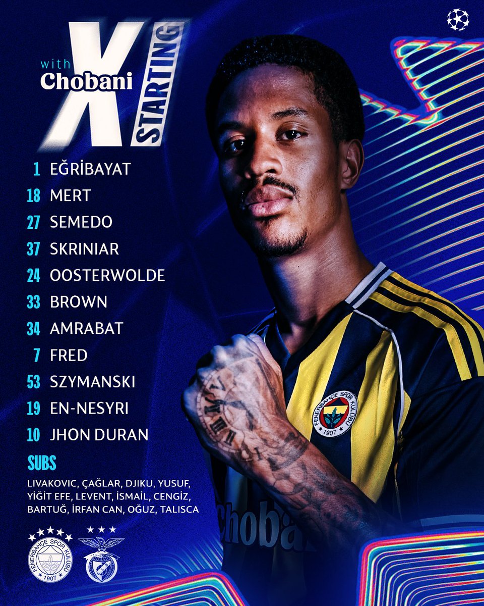 Fenerbahçe'nin UEFA Avrupa Ligi Maçı İçin Kadrosu Açıklandı